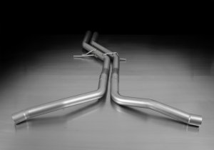 Audi S5 Quattro Coupe Performance Exhaust - Front - Remus - Cat Back, Non-Resonated Front Section - 2007